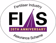 Fertiliser Industry Assurance Scheme (FIAS) 20th Anniversary logo